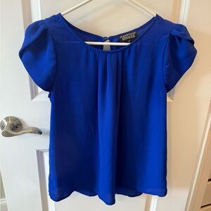 Papermoon Vibrant Blue Women's Blouse